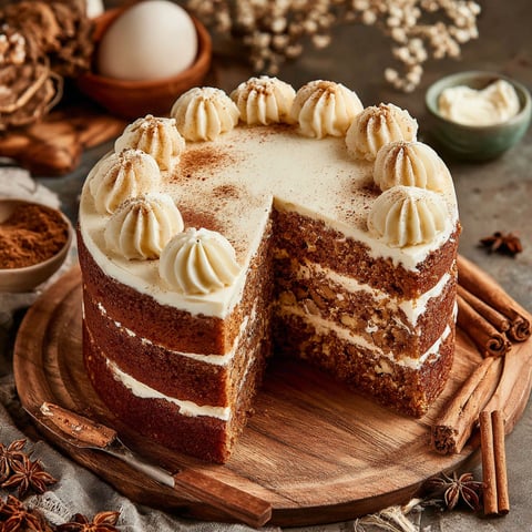 A slice of brown sugar chai cake.